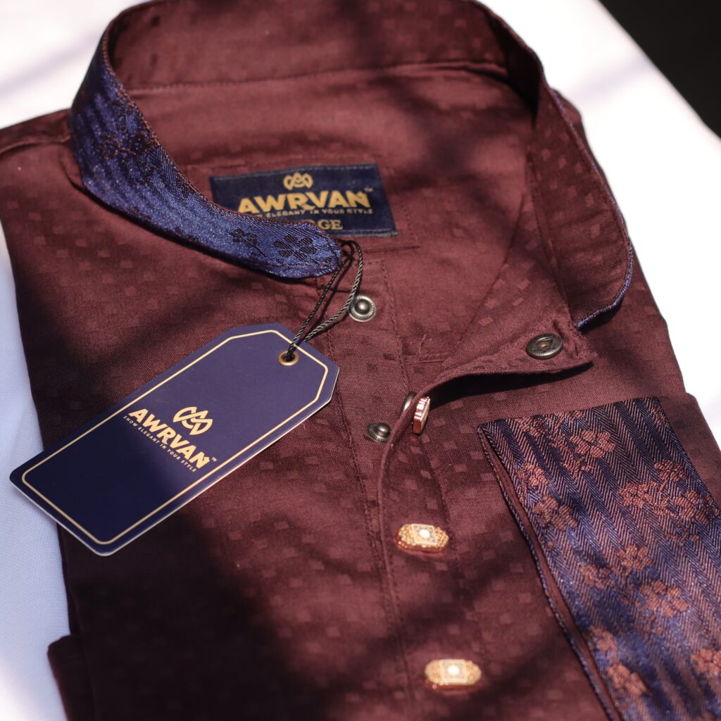 choc0late colour panjabi