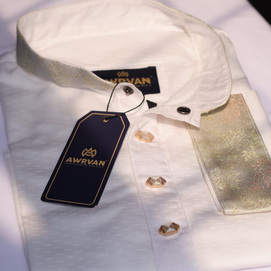 White Colour Panjabi