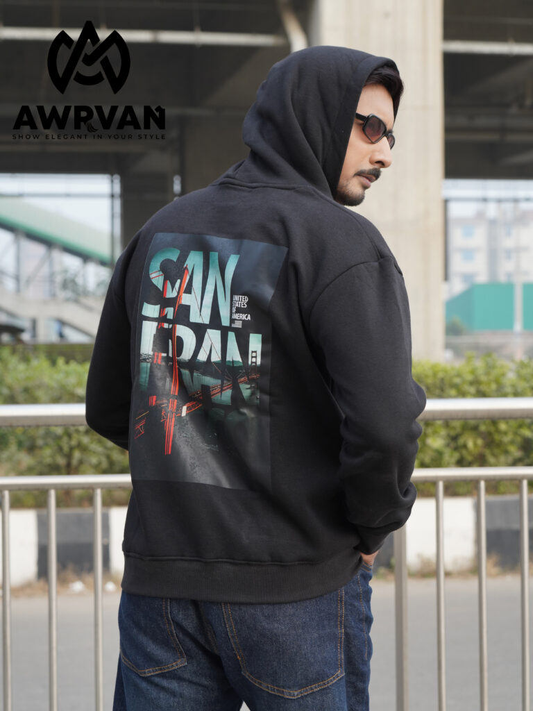 Sun Francisco Black Hoodie