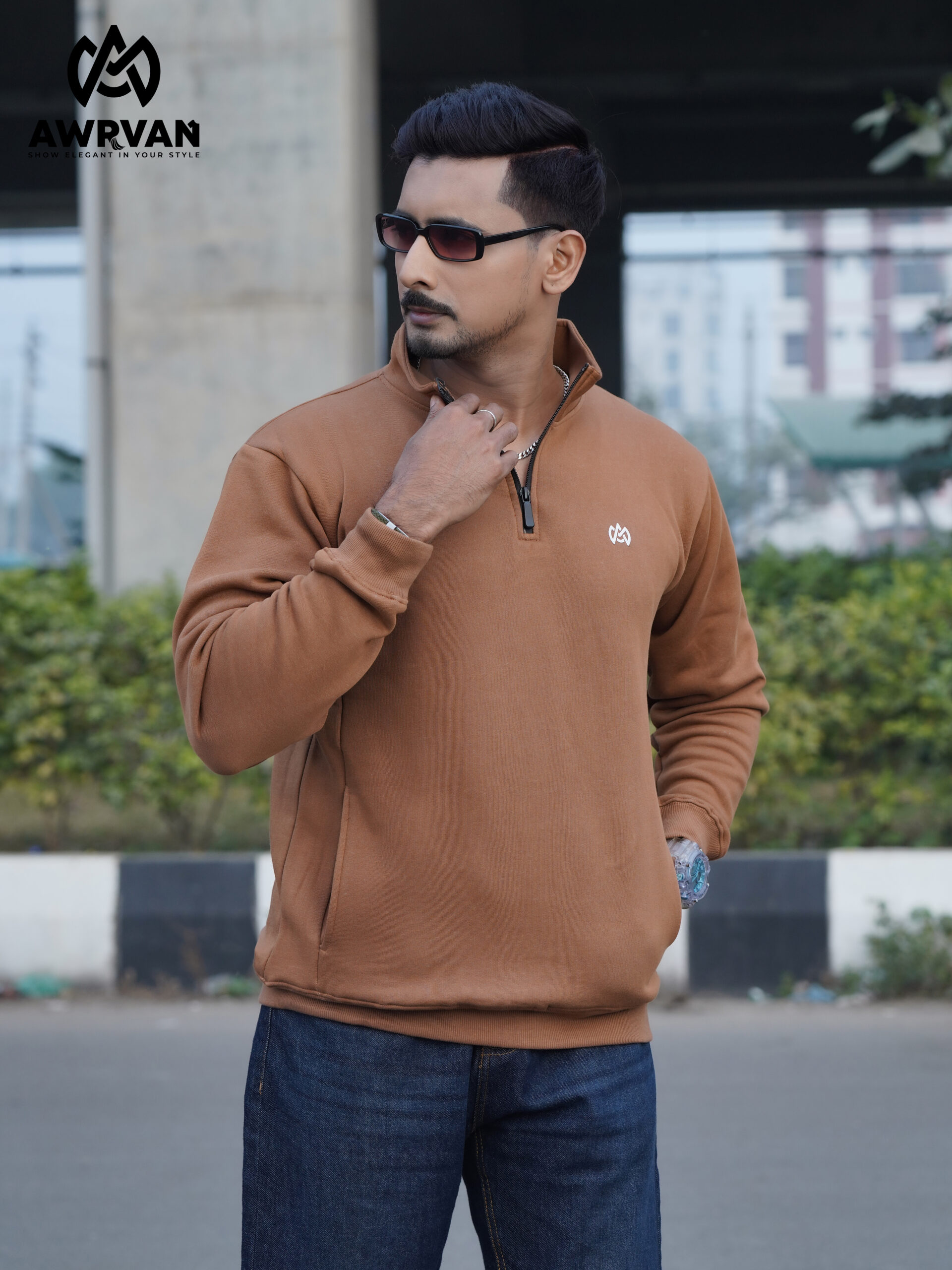 Briks - Zipper Sweatshirt