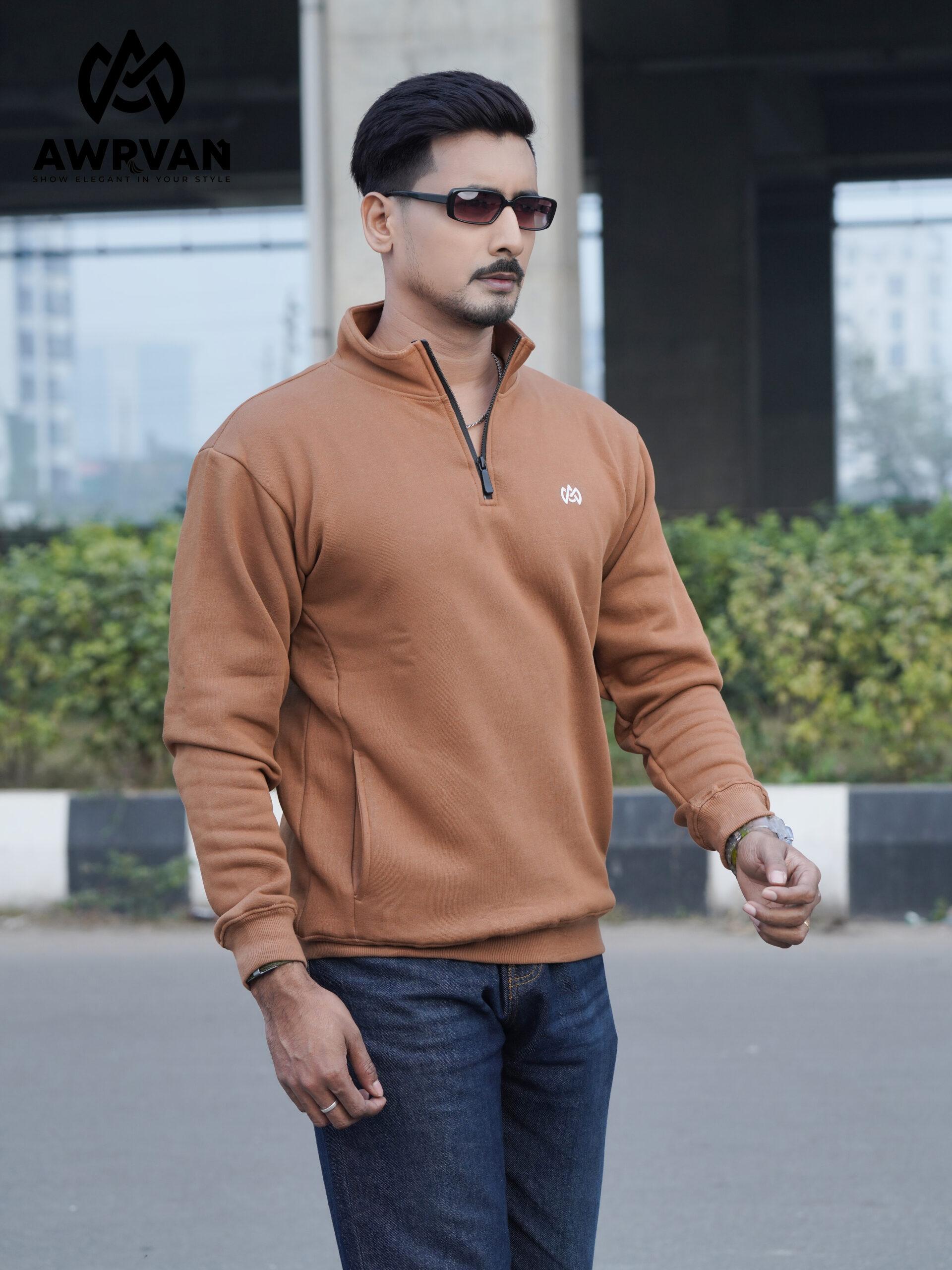 Briks - Zipper Sweatshirt