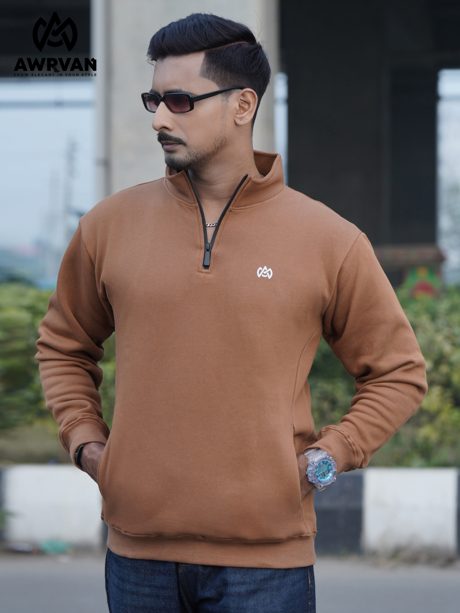 Briks - Zipper Sweatshirt